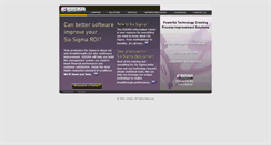 Desktop Screenshot of 6sigma.vintara.com